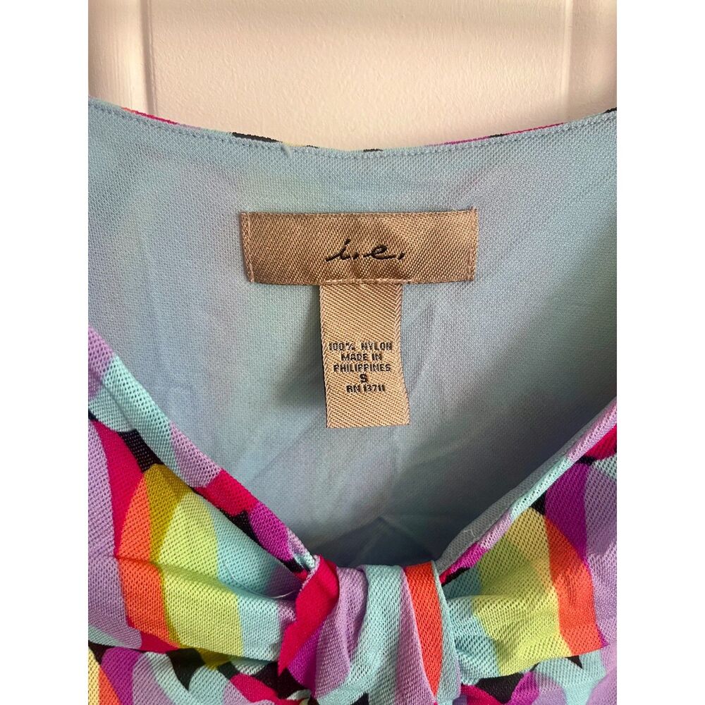 Vintage y2k i.e. colorful tank top small - Picture 3 of 3